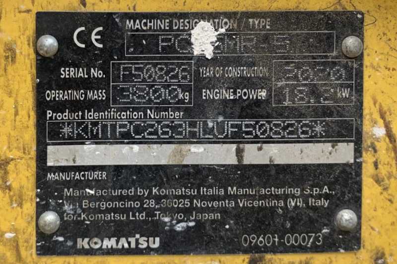 OmecoHub - Immagine KOMATSU PC35MR-5